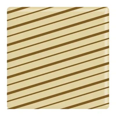 Décor chocolat blanc carré