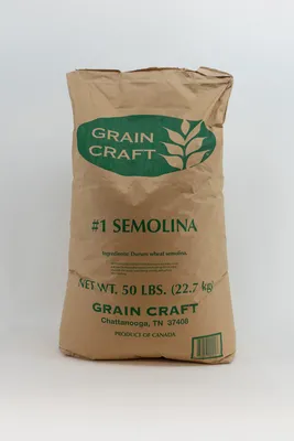 Durum Wheat Semolina, Enriched