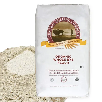Organic Dark Rye Flour