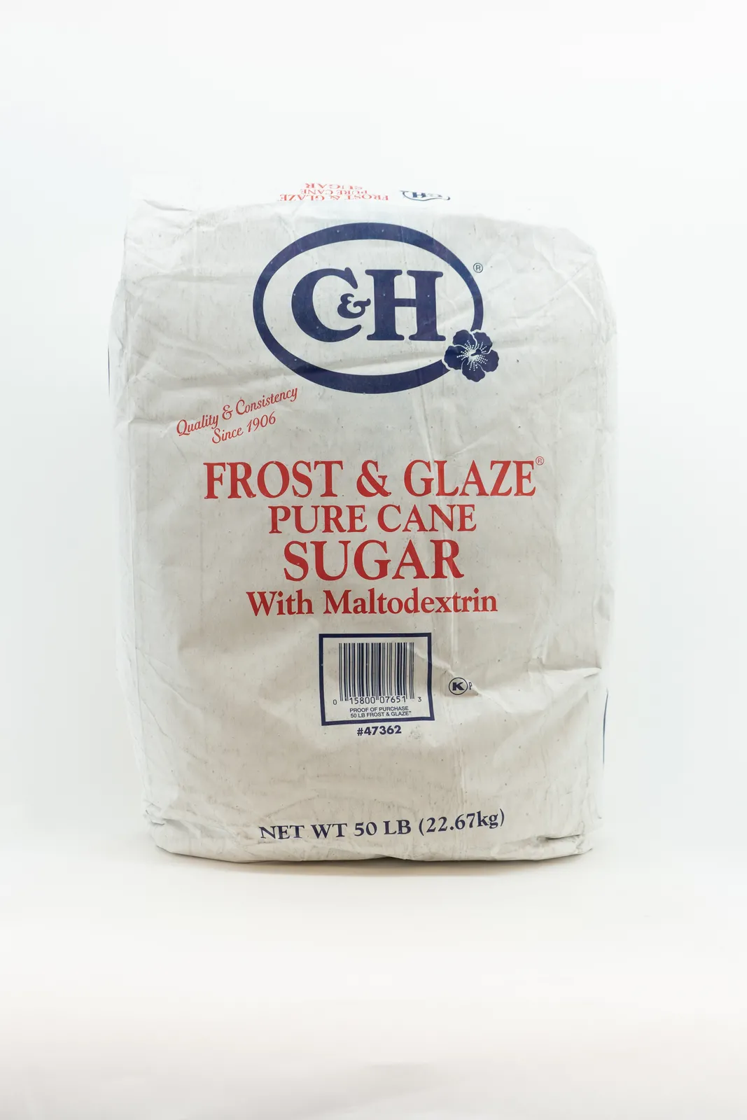 Sugar Cane Drivert 7351400 C&H 50# - Puratos