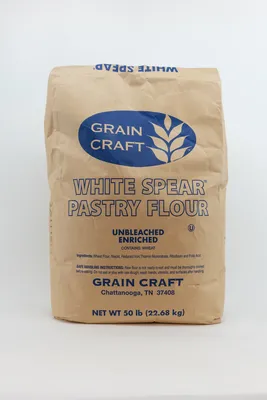 Flour Pastry White Spear Unbleached 50#