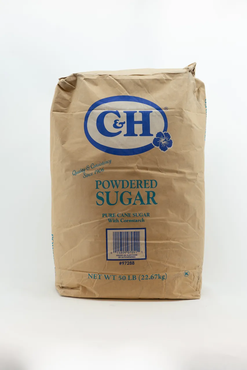 Sugar Cane Powdered Cane 7051 C&H 50# - Puratos