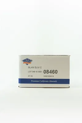 Nuts Almond Blanched Slivered 25#