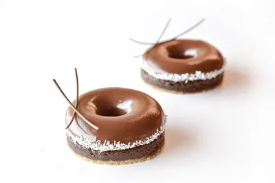 Coconut Brownie Cream Pie 