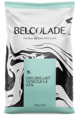 Belcolade Origins Lait Venezuela Milk 43%