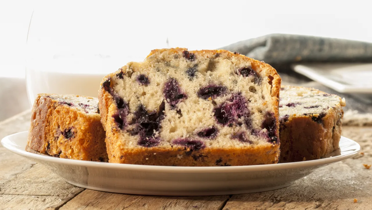 Blueberry Loaf Cake - Puratos