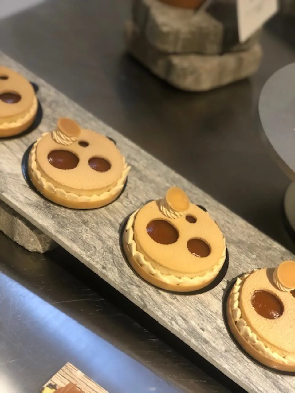 Belcolade Amber and Passion Fruit Tart - Puratos