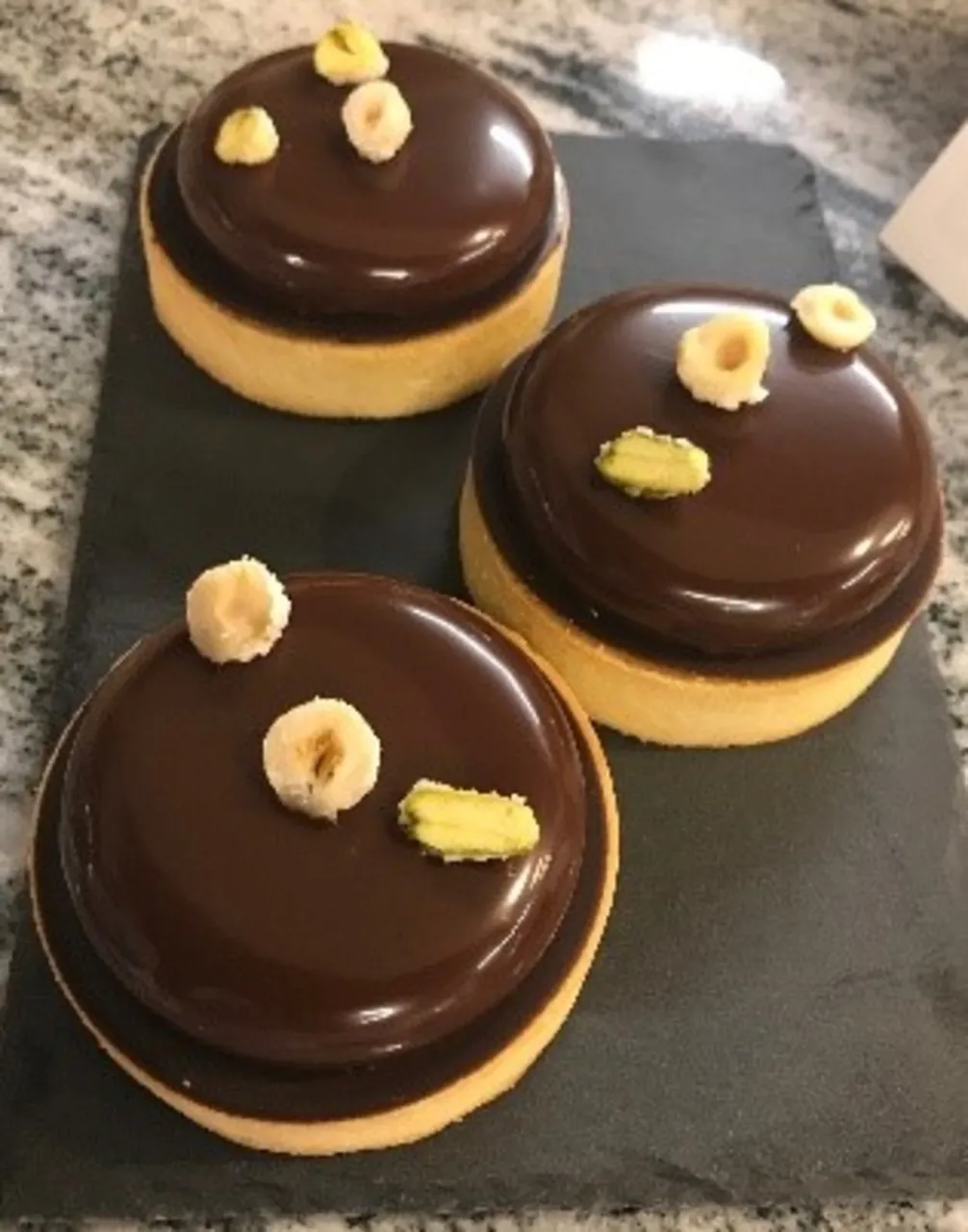 Caramel Chocolate Tart - Puratos