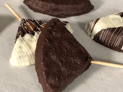 Pumpkin Caramel Brownie Waffle